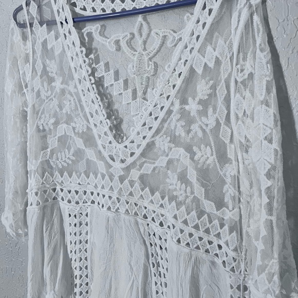 Bohemian beach cover up - Picture 3 of 3